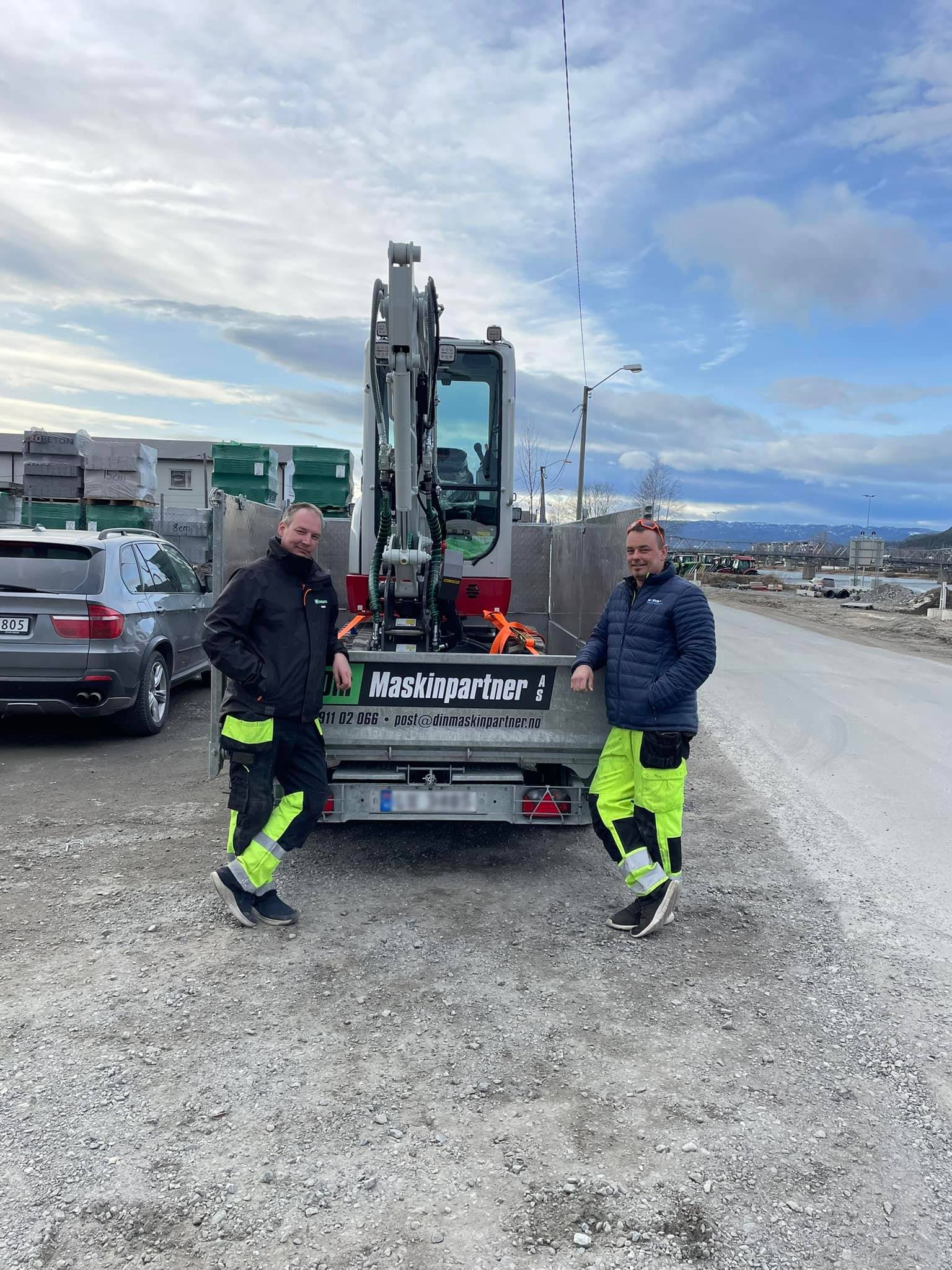 Din Maskinpartner-teamet i arbeid