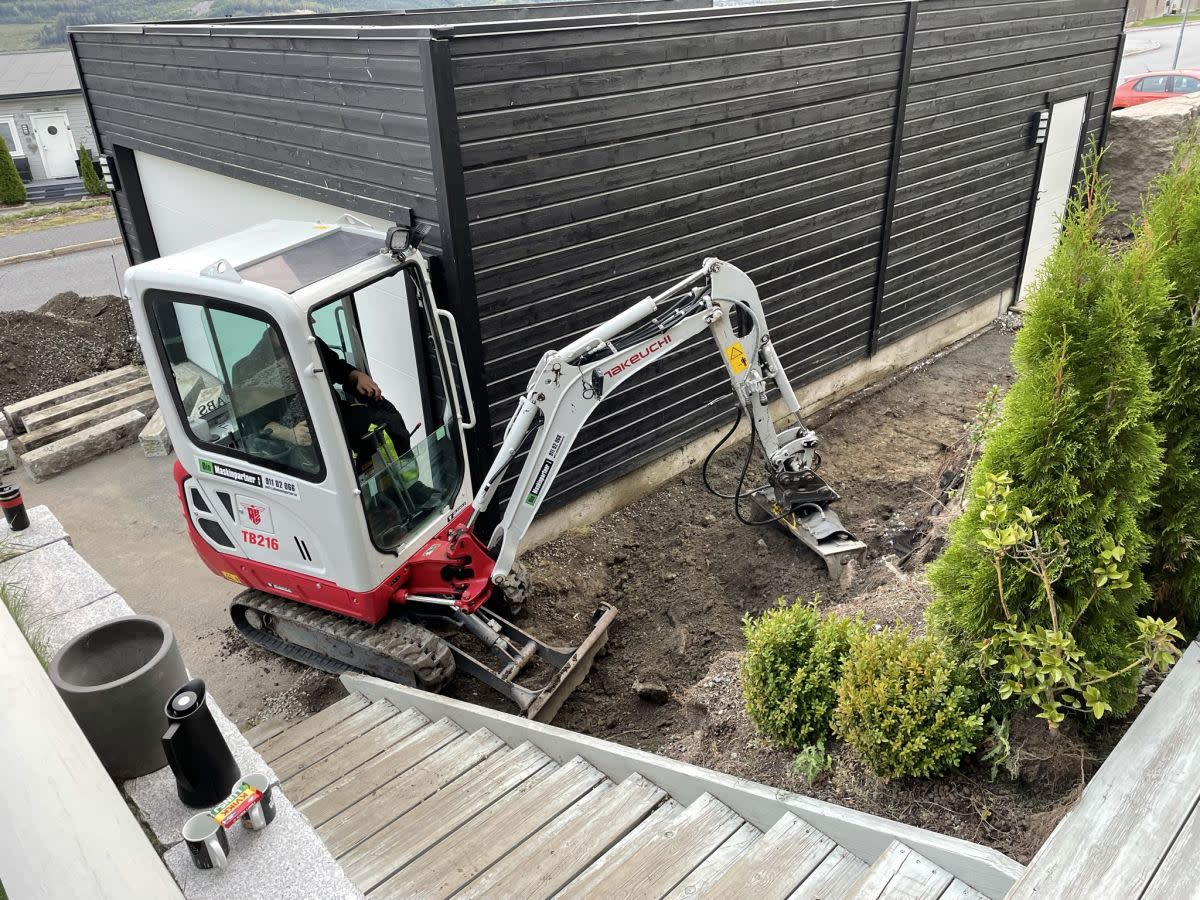 Graving og grunnarbeid